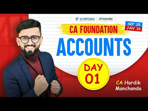 CA Foundation - Paper 1 | Accounts | REGULAR BATCH | LIVE - 661c8880 ...