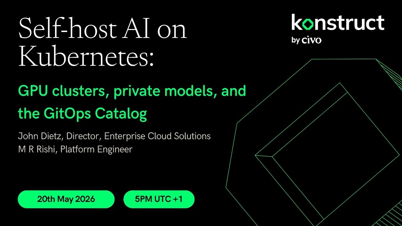 Self-host AI on Kubernetes: GPU clusters, private models, and the GitOps Catalog