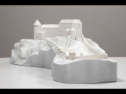Sasov castle (Hrad Šášov) _ 3D model a print