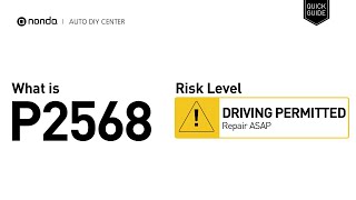 p2568 - cómo solucionar problemas