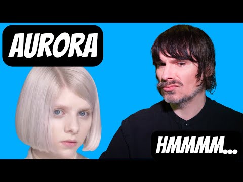PRO SINGER'S first REACTION to AURORA - HALF THE WORLD AWAY