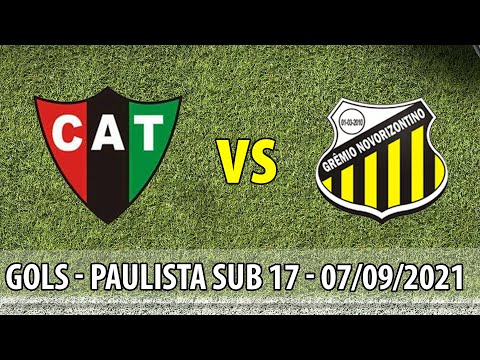 GOLS - Paulista 2021 Sub 17 - Taquaritinga x Novorizontino