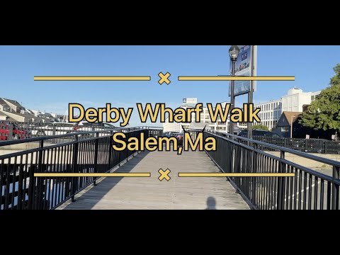 [4K] Evening Stroll Around Salem,MA June 23, 2021