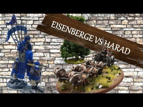 Mittelerde BR Eisenberge Streitwagen vs  Gondenen König (Deutsch)