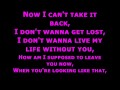 Westlife - when you're looking like that - lyrics