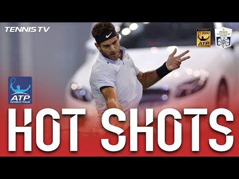 Hot Shot: Del Potro Lob Saves Point Shanghai 2017