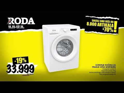 Roda | Popust na tehniku 11 - 17.11.2022.