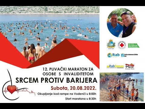 Plivački maraton "Srcem protiv barijera" 2022