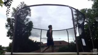 Tricks to do on trampoline