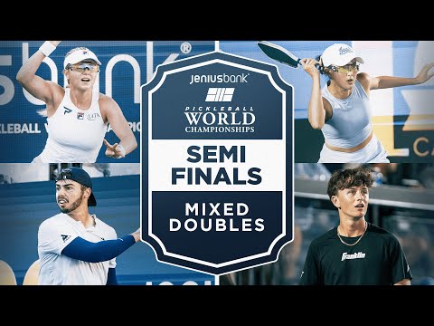 Waters/Johns vs Bright/Patriquin at the Jenius Bank Pickleball World Championships