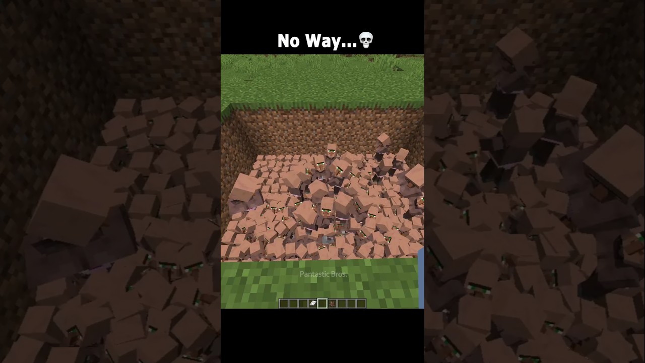 Minecraft Villager Bed Meme...🤯