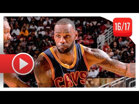 LeBron James Full Highlights vs Rockets (2017.03.12) - 30 Pts, 7 Reb, 5 Ast