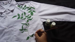 Download lagu Melukis Kemeja Putih, Mudah Menggunakan Cat Fabric Paint #4 mp3
