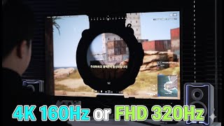 알파스캔 AOC U32G4 게이밍 320 듀얼 모드 4K UHD HDR 400 무결점_동영상_이미지