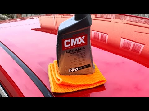 Mothers CMX Ceramic Spray coating 3 month update review and water test.