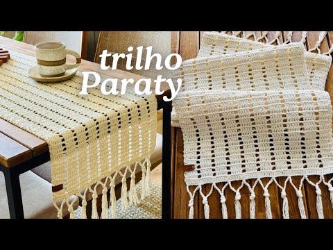 PARATY TRAIL - Rail - Super easy and elegant table runner - Unmissable video class