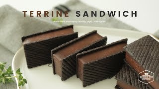 초콜릿 테린느 샌드 쿠키 만들기 : Chocolate Terrine Sandwich Cookies Recipe - Cooking tree 쿠킹트리*Cooking ASMR