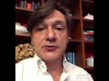 Fabio Caressa Prepara La Telecronaca Della Finale Di EURO 2020 Inghilterra Italia