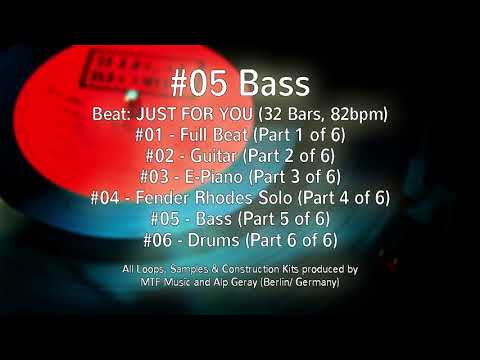 #05 Bass (Free Loops, 32 Bars, 82 bpm, 5 of 6)
