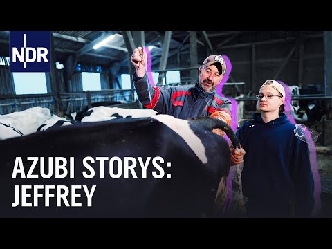 Video Thumbnail: Kühe besamen? Nix für Landwirt-Azubi Jeffrey | Azubi Storys | NDR Doku