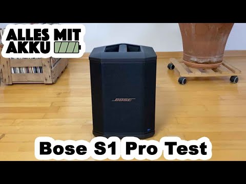 Bose S1 Pro System Bluetooth Lautsprecher Test | ALLES MIT AKKU