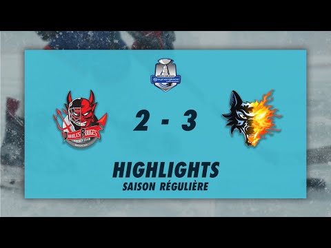 Diables Rouges de Briançon 2-3 Brûleurs de Loups de Grenoble - Highlights - Synerglace Ligue Magnus
