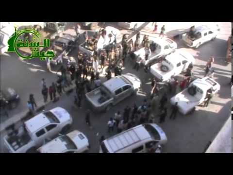 برومو شهداء جيش السنة بعد دخولهم لمدينة ادلب