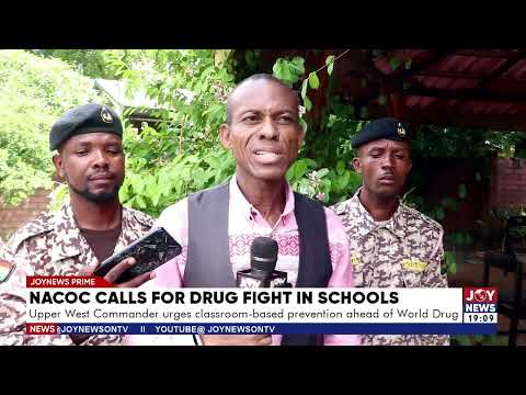 World Drug Day: NACOC calls for anti-drug education in schools