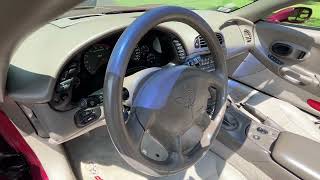 2003 Chevrolet Corvette 50th Anniversary Interior Tour
