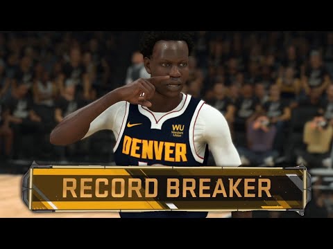 NBA 2K20 Bol Bol My Career Ep. 8 - Setting an NBA Record!