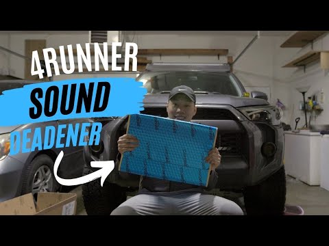 4runner finally gets sound deadened!
