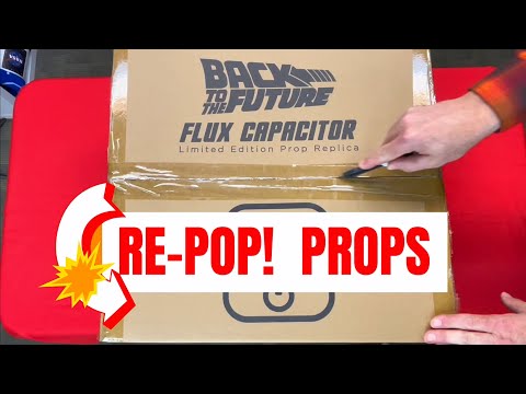 Factory Entertainment Flux Capacitor Replica Unboxing and Demo: Re-POP! Props