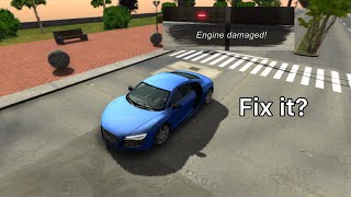 How To Fix Engine Damaged in Car Parking Multiplayer!?😱