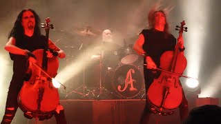 Apocalyptica Live 2025 🡆 Creeping Death 🡄 Mar 8 ⬘ Houston Bayou Music Center