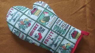 Guante de cocina en un solo paso/ Las manos de Samy 🌹