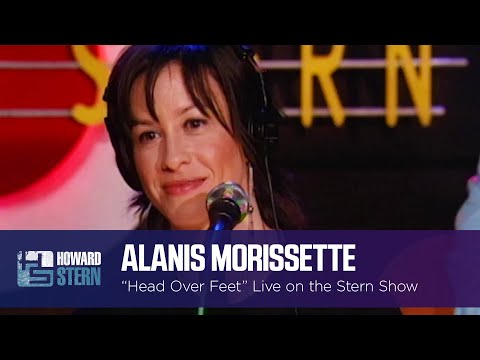 Alanis Morissette “Head Over Feet” on the Stern Show (2004)