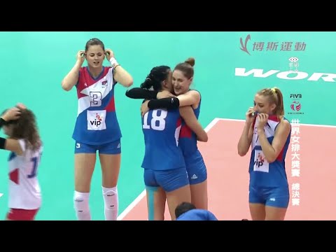 Tijana Boskovic | 2017.08.06 World Grand Prix | Final | China vs Serbia (12-12)