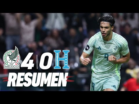 Mexico 4-0 Honduras | Defeat and comeback at the Nemesio Diez Stadium