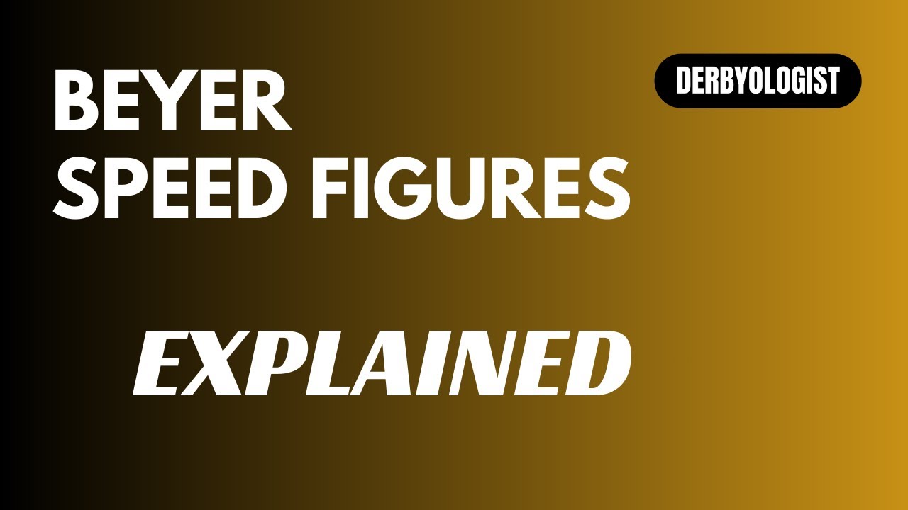 Beyer Speed Figure Handicapping - What Are Beyer Speed Figures