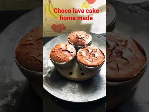 CHOCO LAVA CaKe homemade  #chocolavacakewithoutoven #food