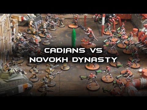 Cadians vs Novokh Dynasty (Warhammer 40,000 Matched Play Battle Report)