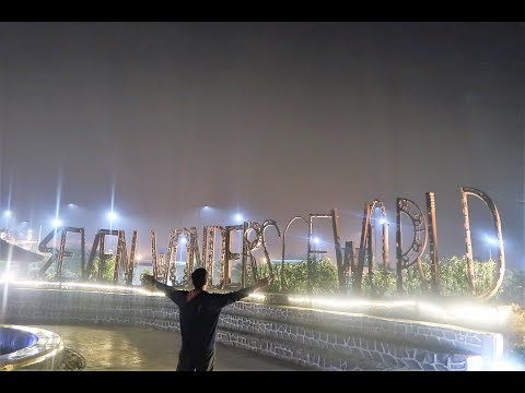 7 Wonders Of The World - Waste to Wonder Theme Park, New Delhi, India.