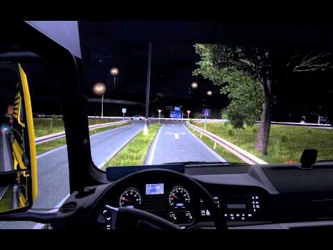STRASBOURG-LYON | Euro Truck Simulator 2 Man TGX