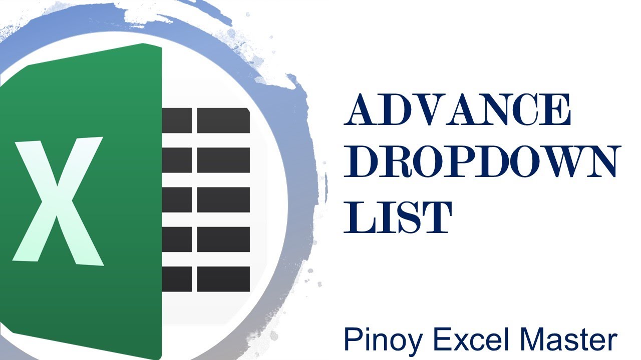 Tagalog Excel Tutorial - Advance Dropdown list