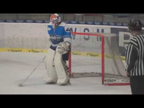 Vítězný nájezd zlínského Michala Gaga proti Kometě Brno (starší dorost)