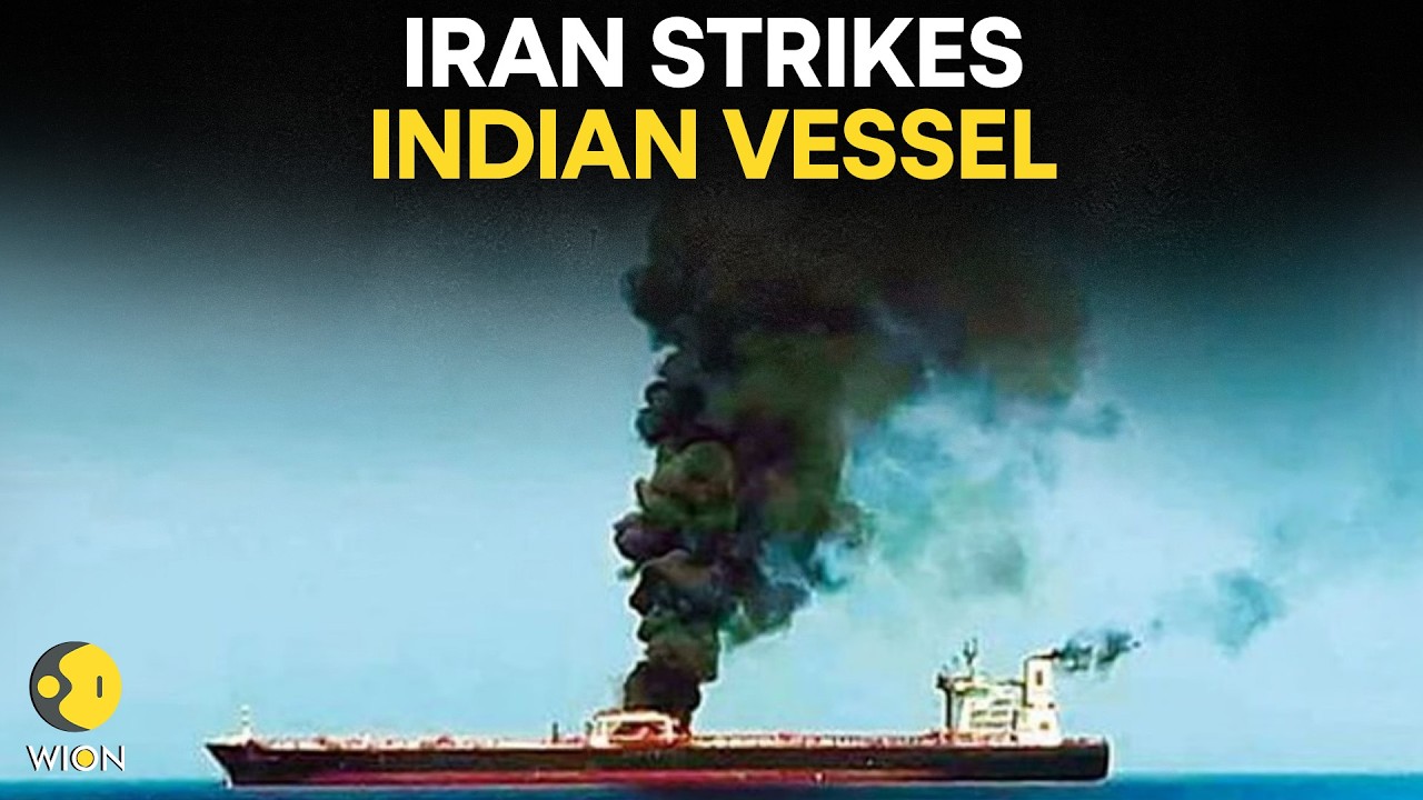 US-Iran War LIVE: India Condemns Attack on Indian-Flagged Ship Near Oman | WION