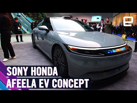 HONDAの近未来EVコンセプト「AFEELA EV Concept」の動画レビュー