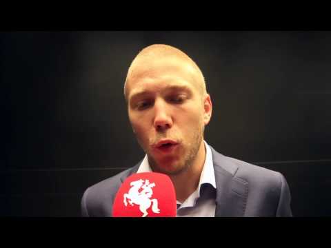 Anton Tinnerholm efter matchen.