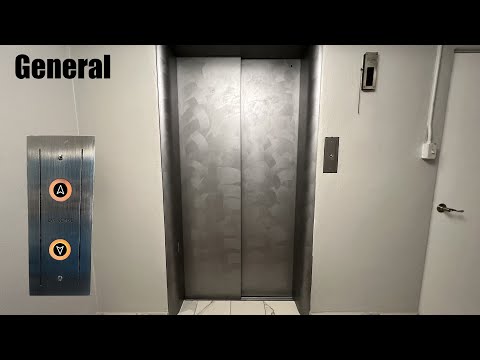 LOUD Motor! General/Dover Hydraulic Elevator in St. Louis, MO