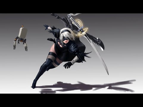 Nier:Automata - part 1 - Route A - 2B - Text guide - 100% completion - Base game (No dlc)